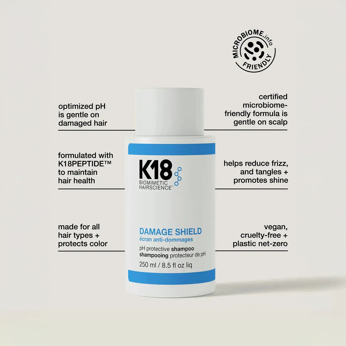DAMAGE SHIELD pH protective shampoo