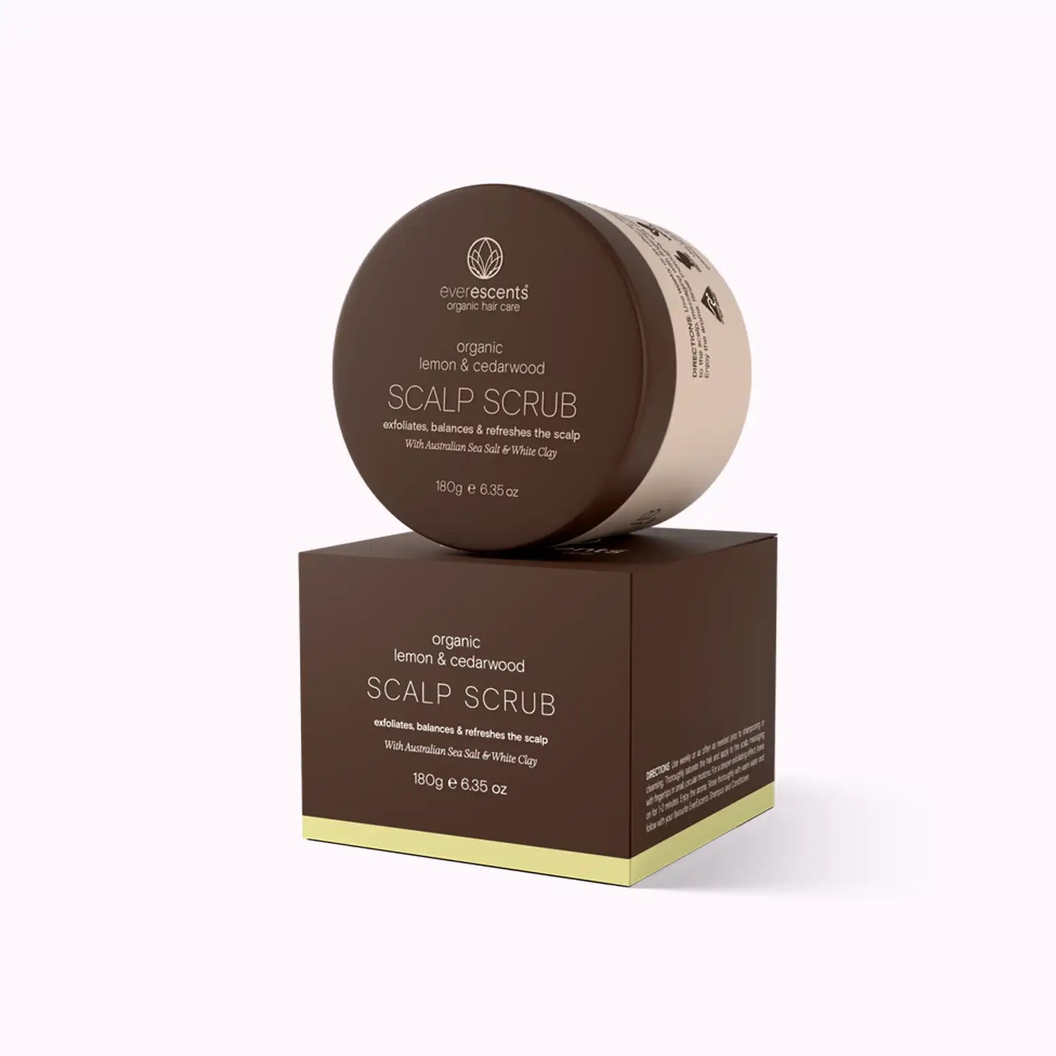 Lemon and Cedarwood Scalp Scrub