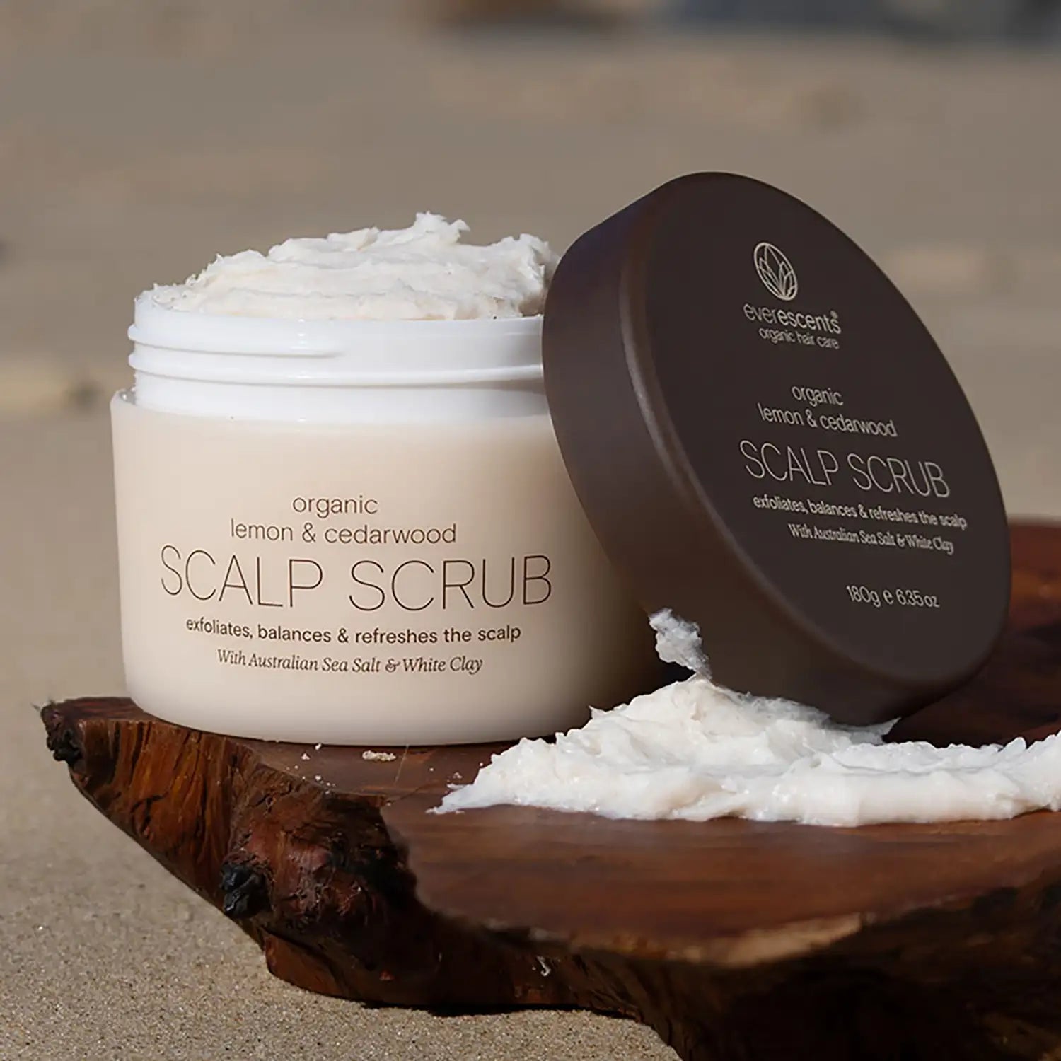Lemon and Cedarwood Scalp Scrub