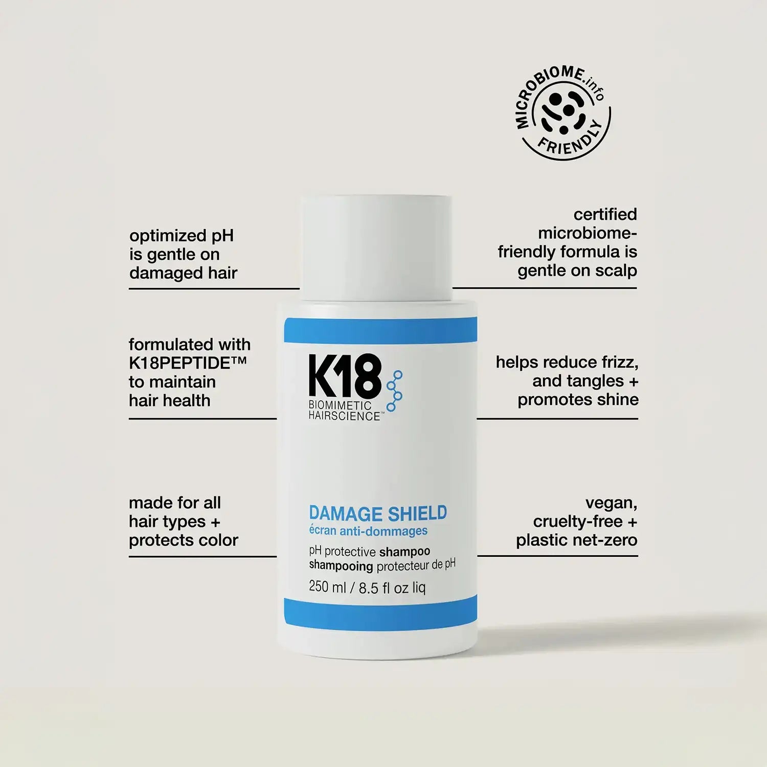 DAMAGE SHIELD pH protective shampoo