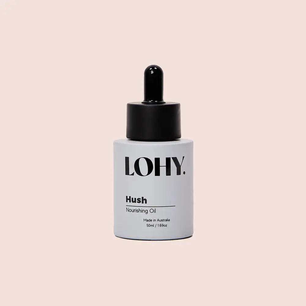 Bottle of LOHY Hush Nourishing Oil